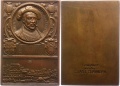 400-Jahrfeier des Tübinger Vertrages, Bronzeplakette, 1914