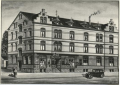 Feinkosthaus Paul Seezer in der Nauklerstraße 7, Telefon 2538, auf einer alten Postkarte