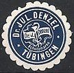 Dr. Jul. Denzel, Tübingen.JPG