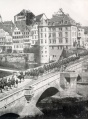 Foto mit der alten Brücke, also vor 1899