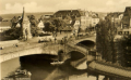 Ehemaliges Eberhardsdenkmal auf der Brücke mit dem 1942 eingeschmolzenen Standbild